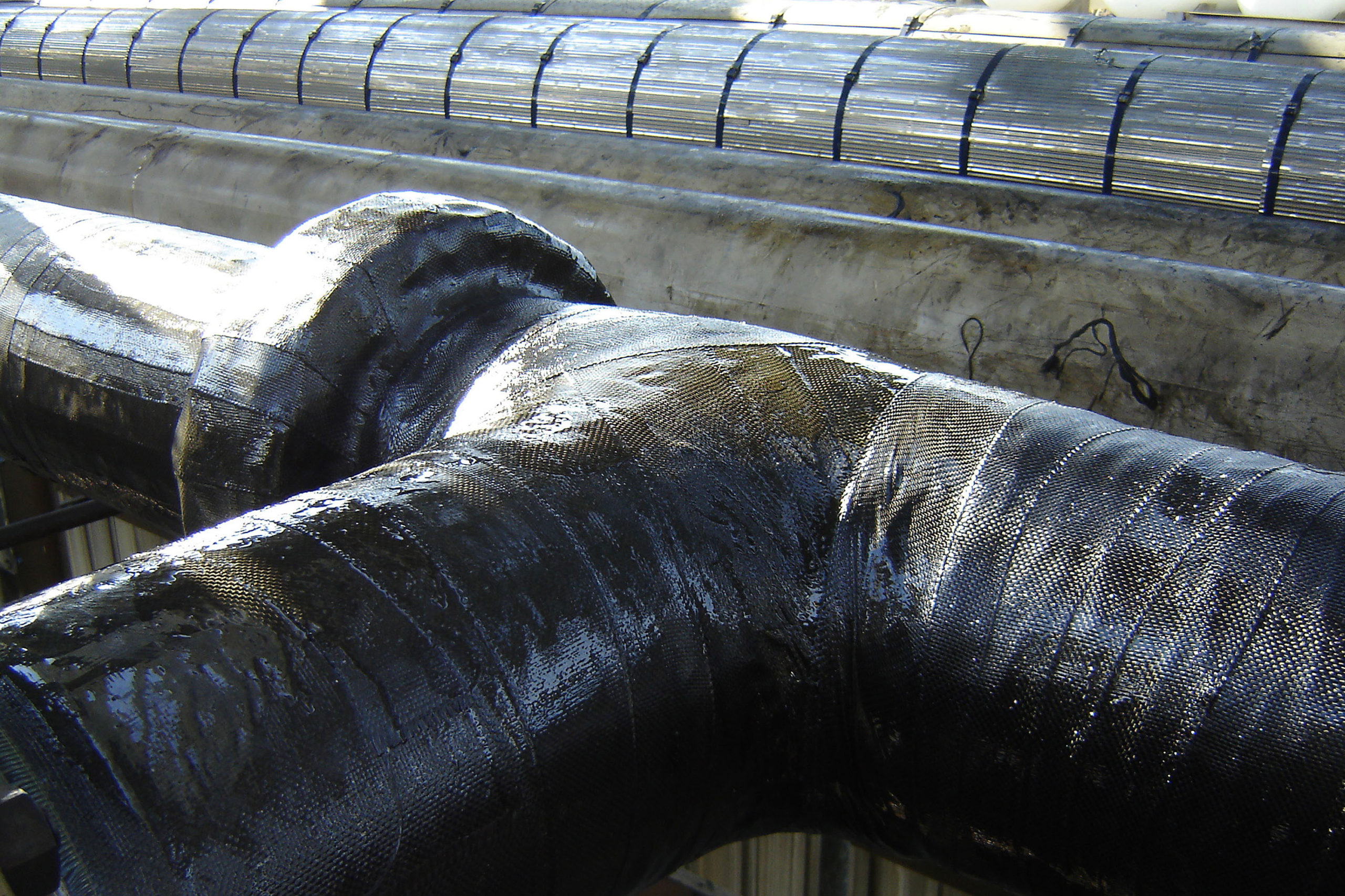 CFRP Column Wrapping